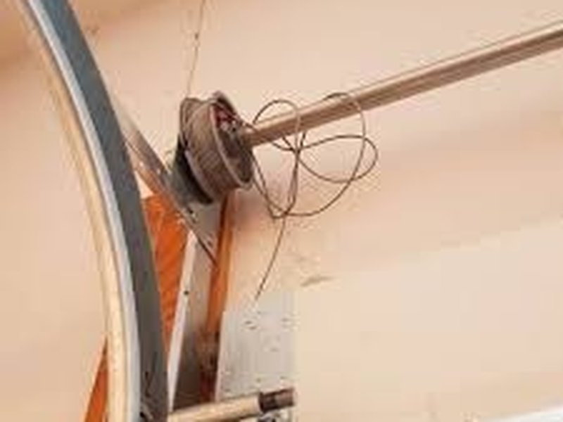 Garage door repair work by Greenway of Alpharetta in Milton