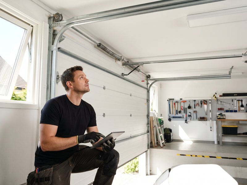 Garage door repair in Alpharetta, GA by Greenway of Alpharetta