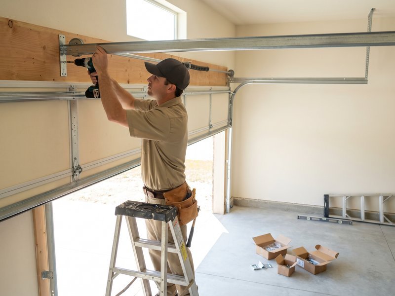 New Garage Door Installation by Greenway of Alpharetta